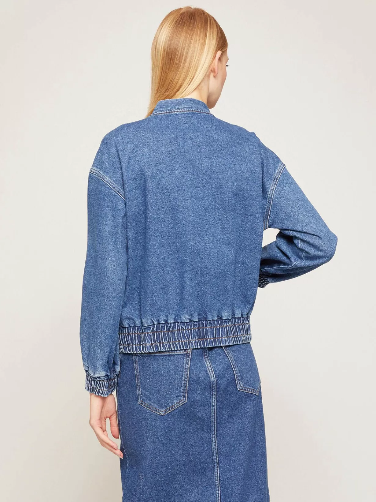 Giacche E Blazer*Motivi Bomber In Denim