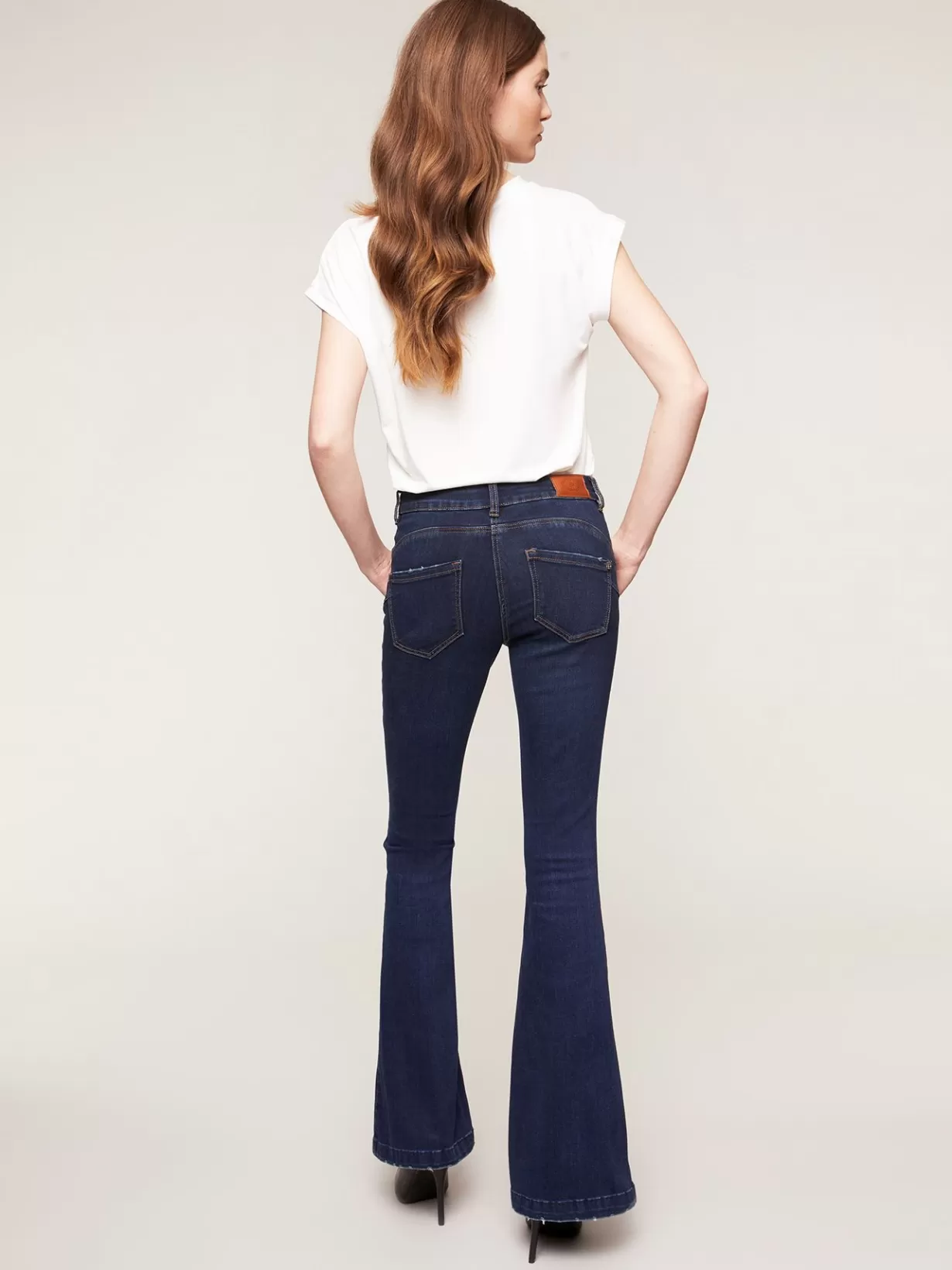 Jeans*Motivi Jeans Flare Bianca