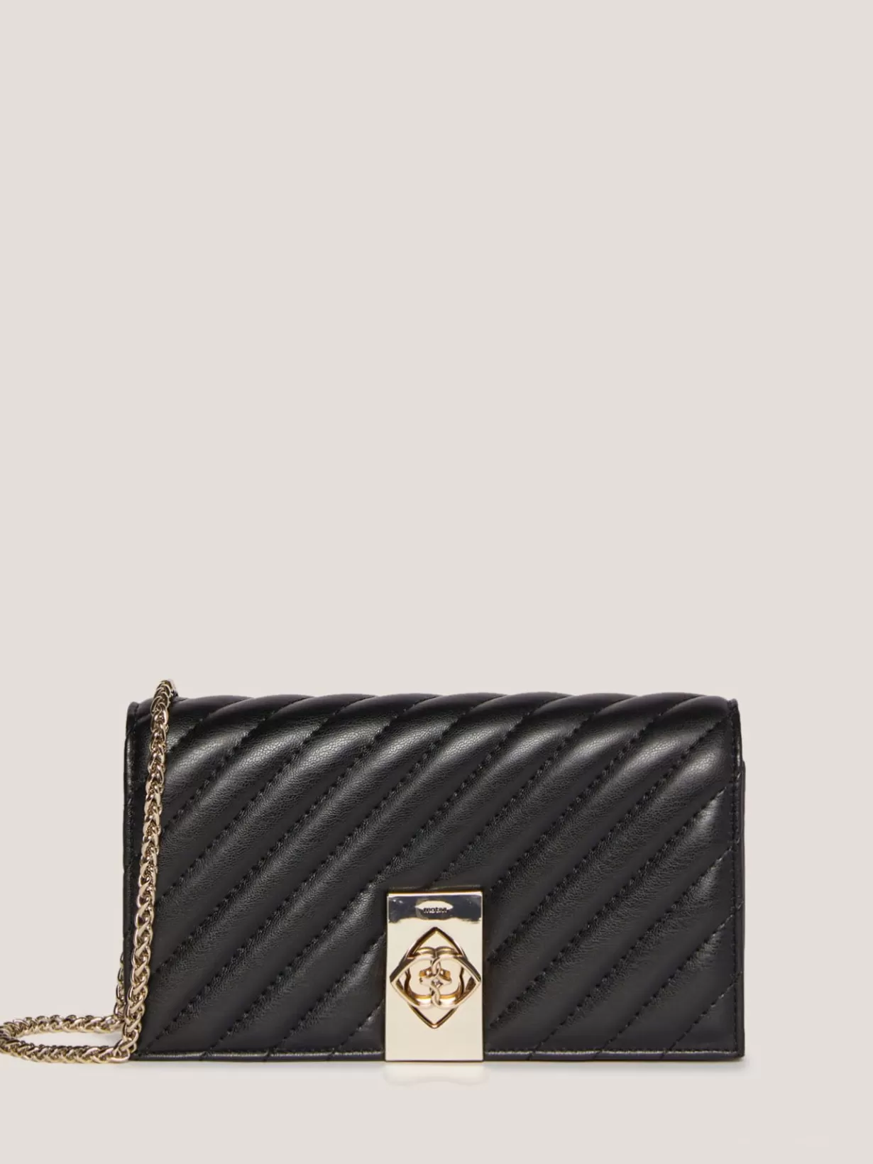 Borse*Motivi Wallet Bag In Similpelle Effetto Quilted